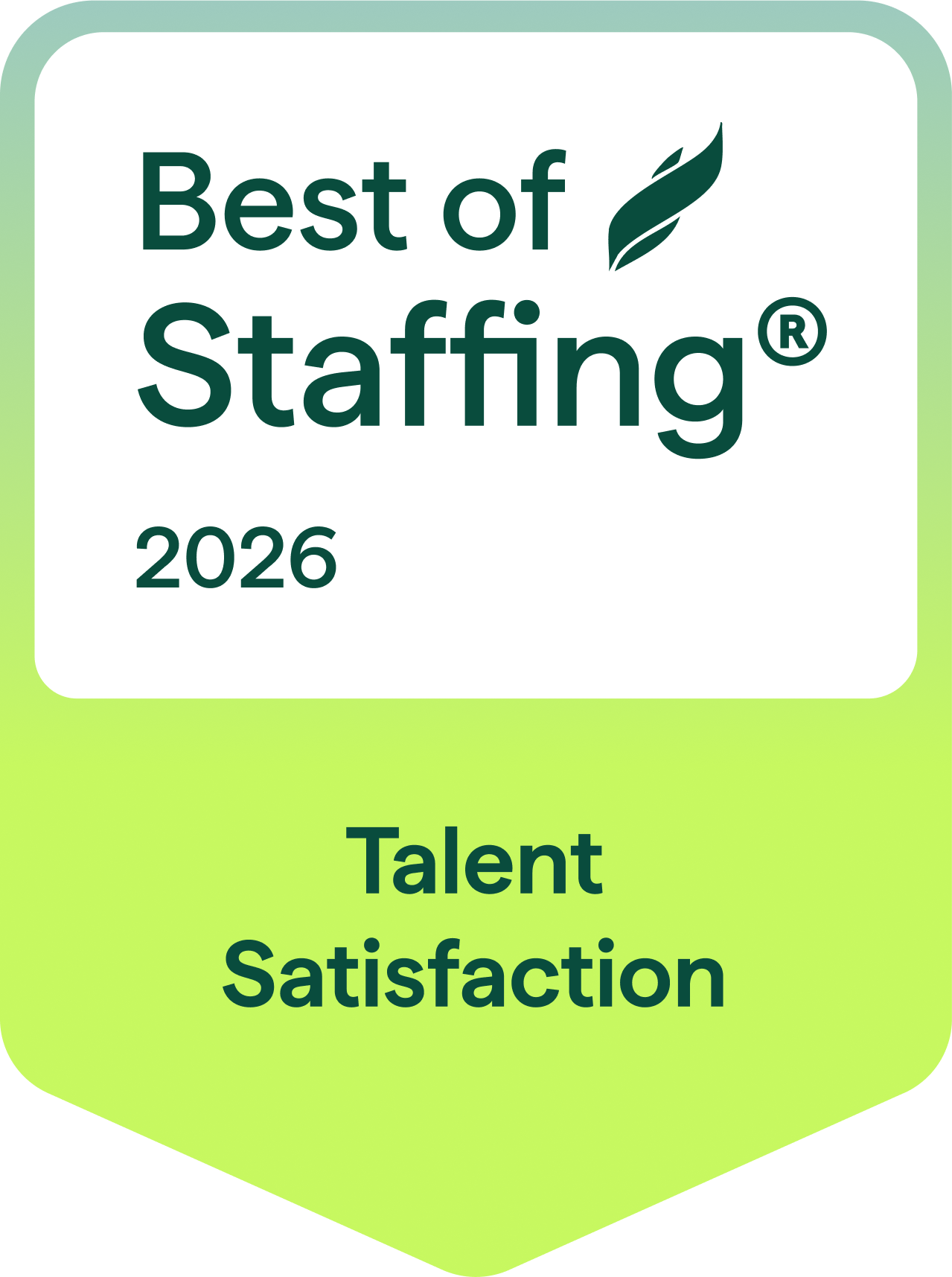 2026 Best of Staffing Talent